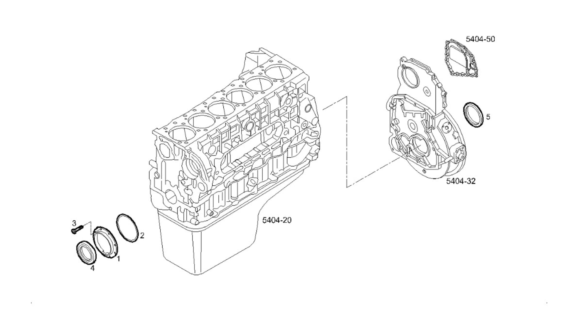 GASKET REVOLVING SHAFT
