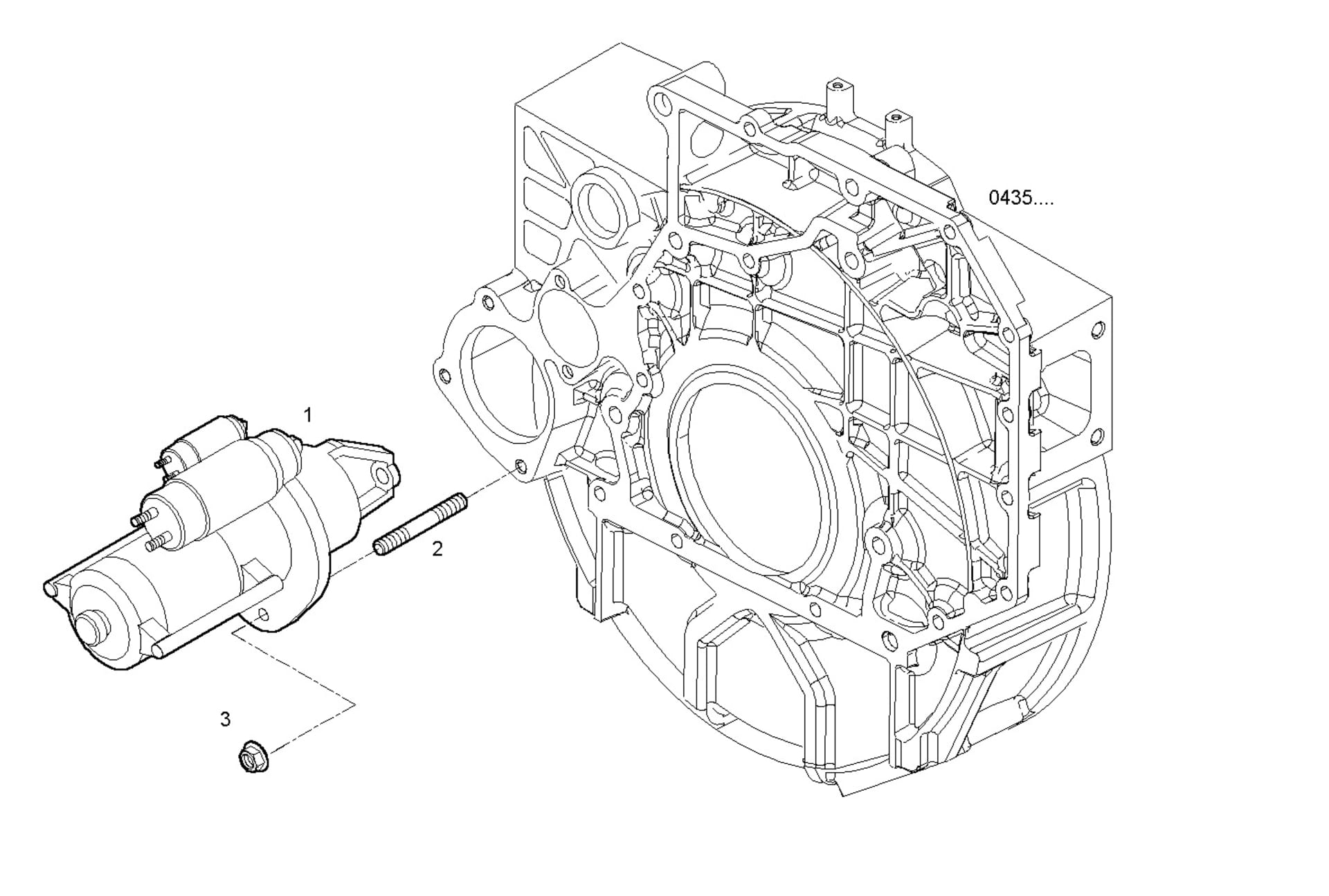 STARTER MOTOR - 24V