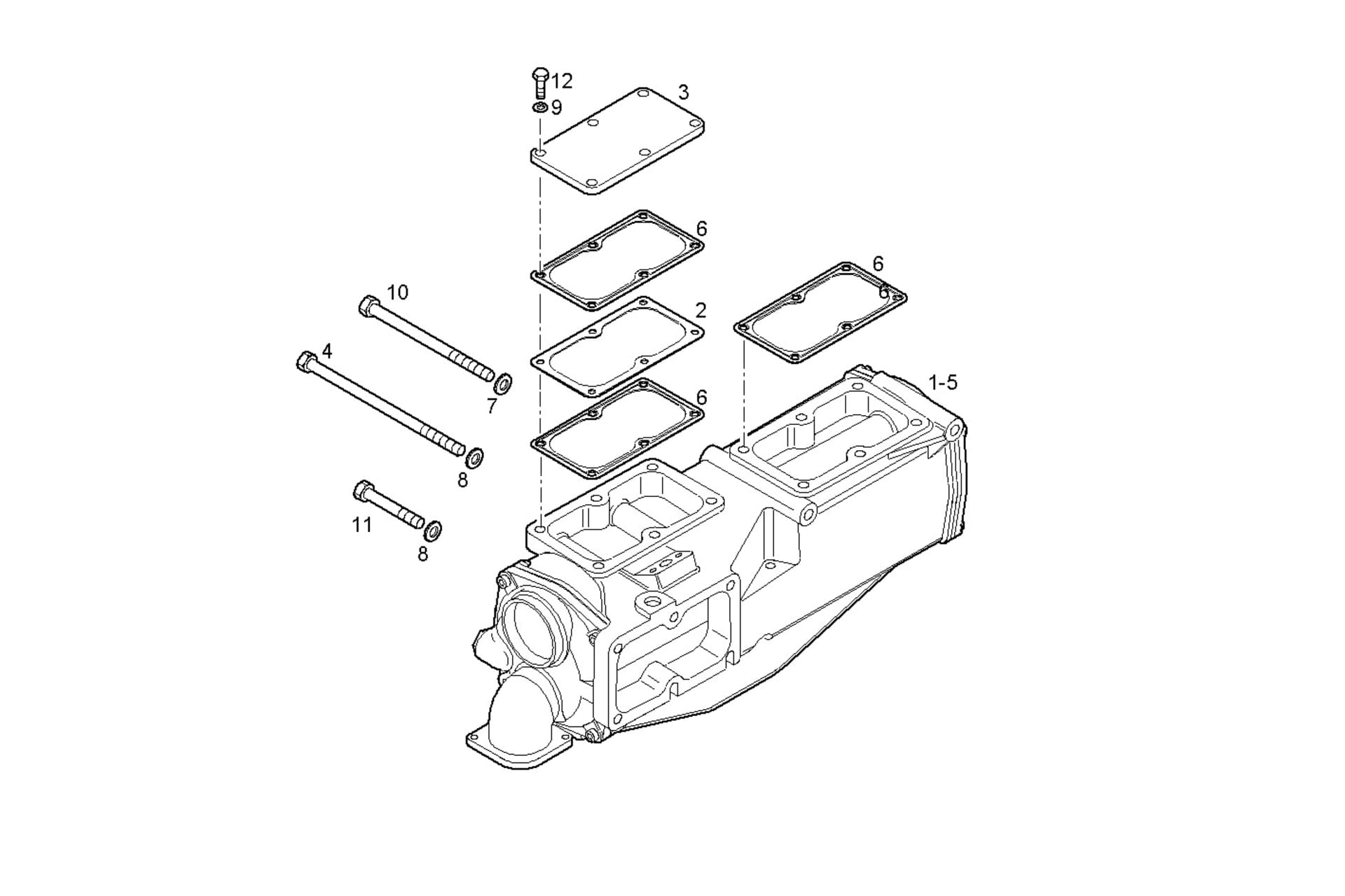 AIR - WATER HEAT EXCHANGER