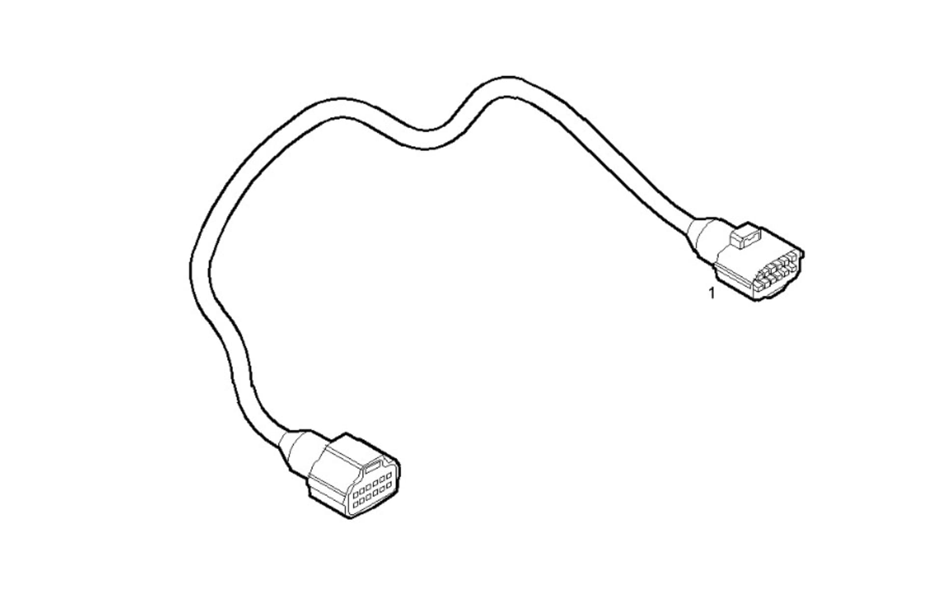 EXTENSION CABLE - 3M 12 POLES