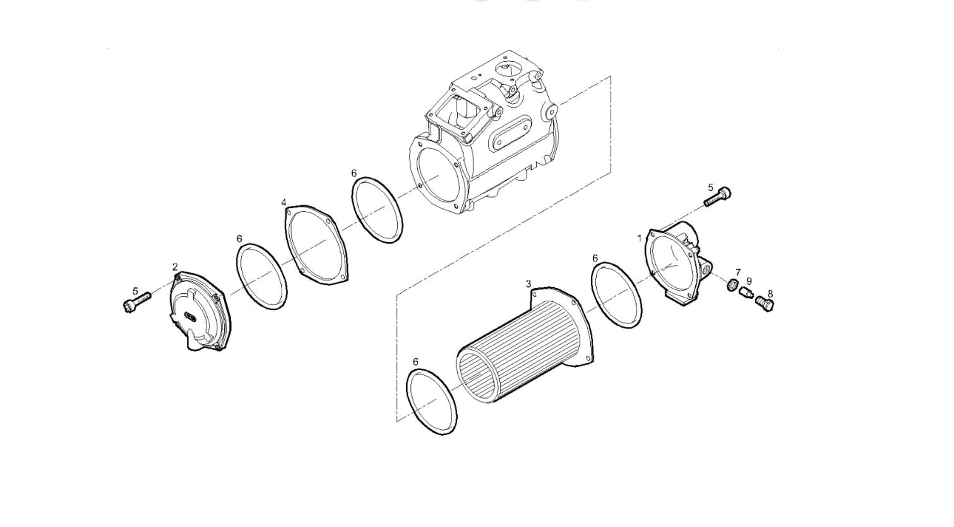 AIR - WATER HEAT EXCHANGER (COMPONENTS)
