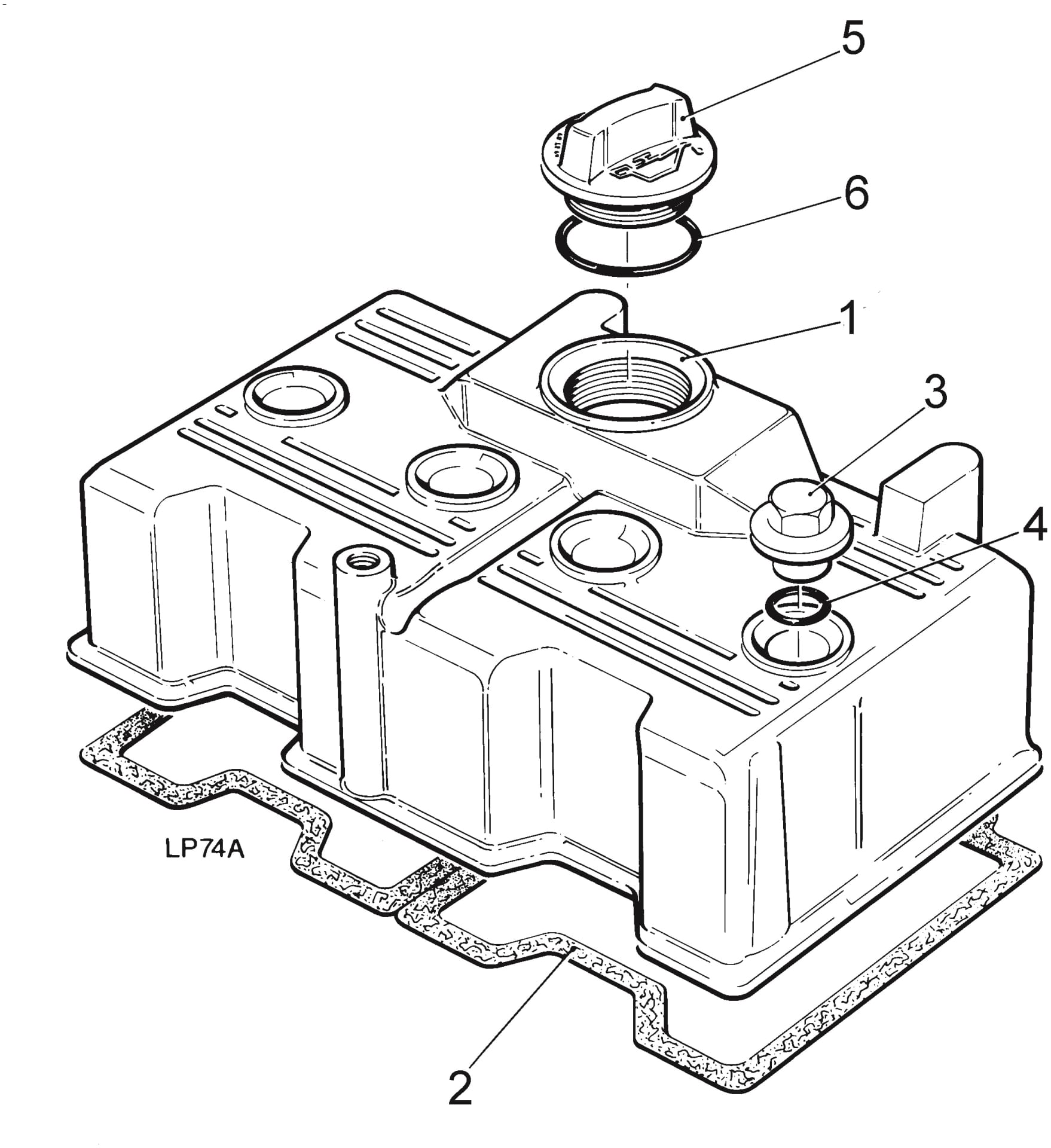 High Level Oil Filler