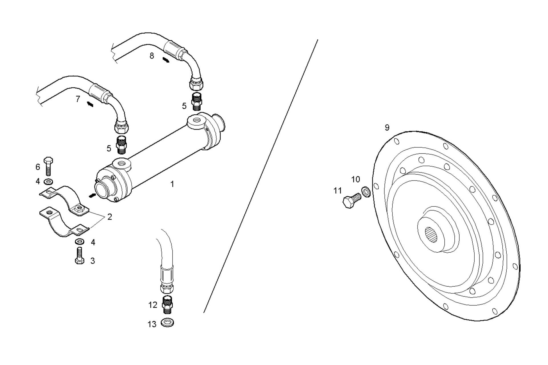ARRANGED FOR TM MARINE GEAR