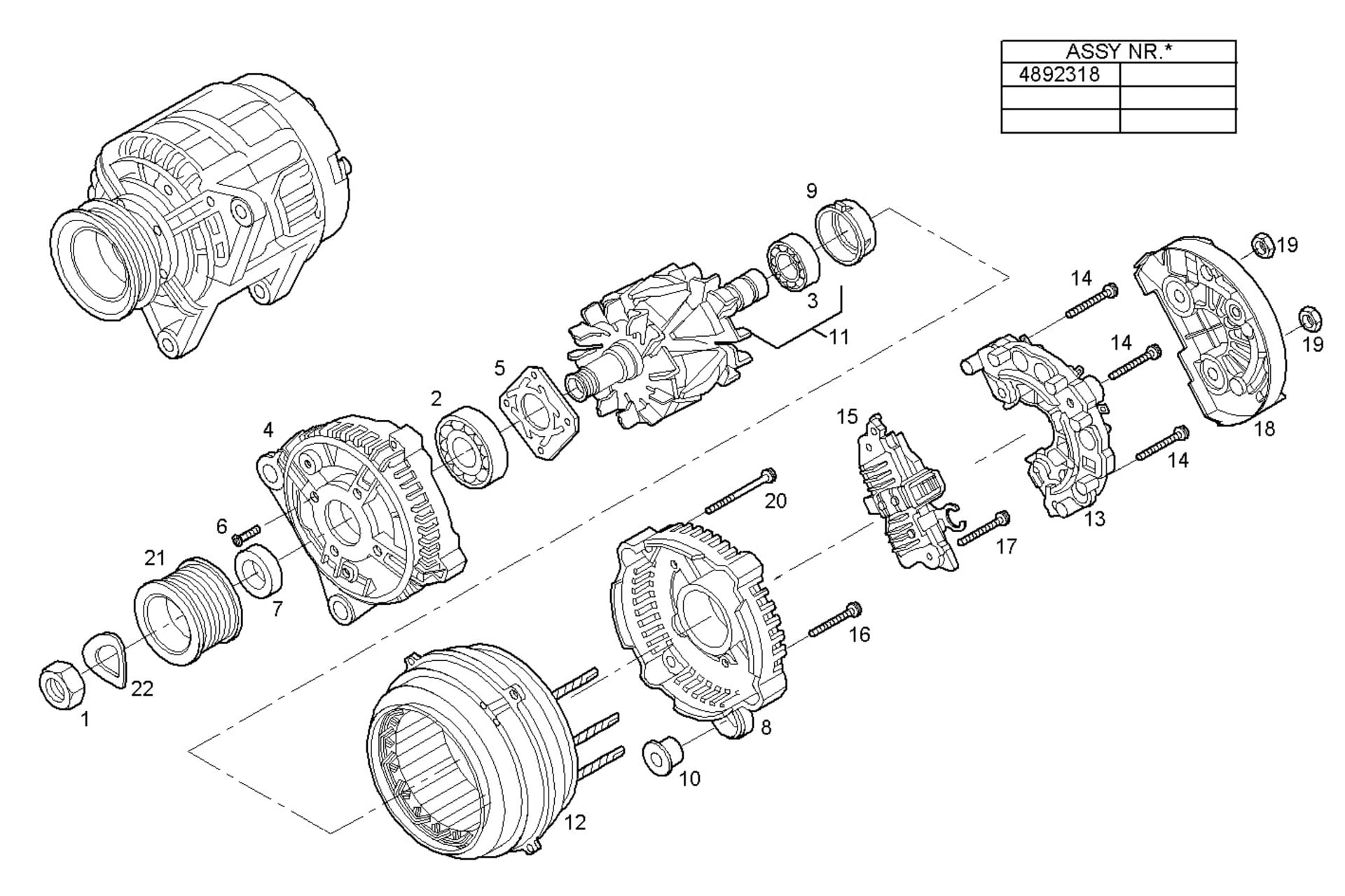 SELF-REGULATED ALTERNATOR