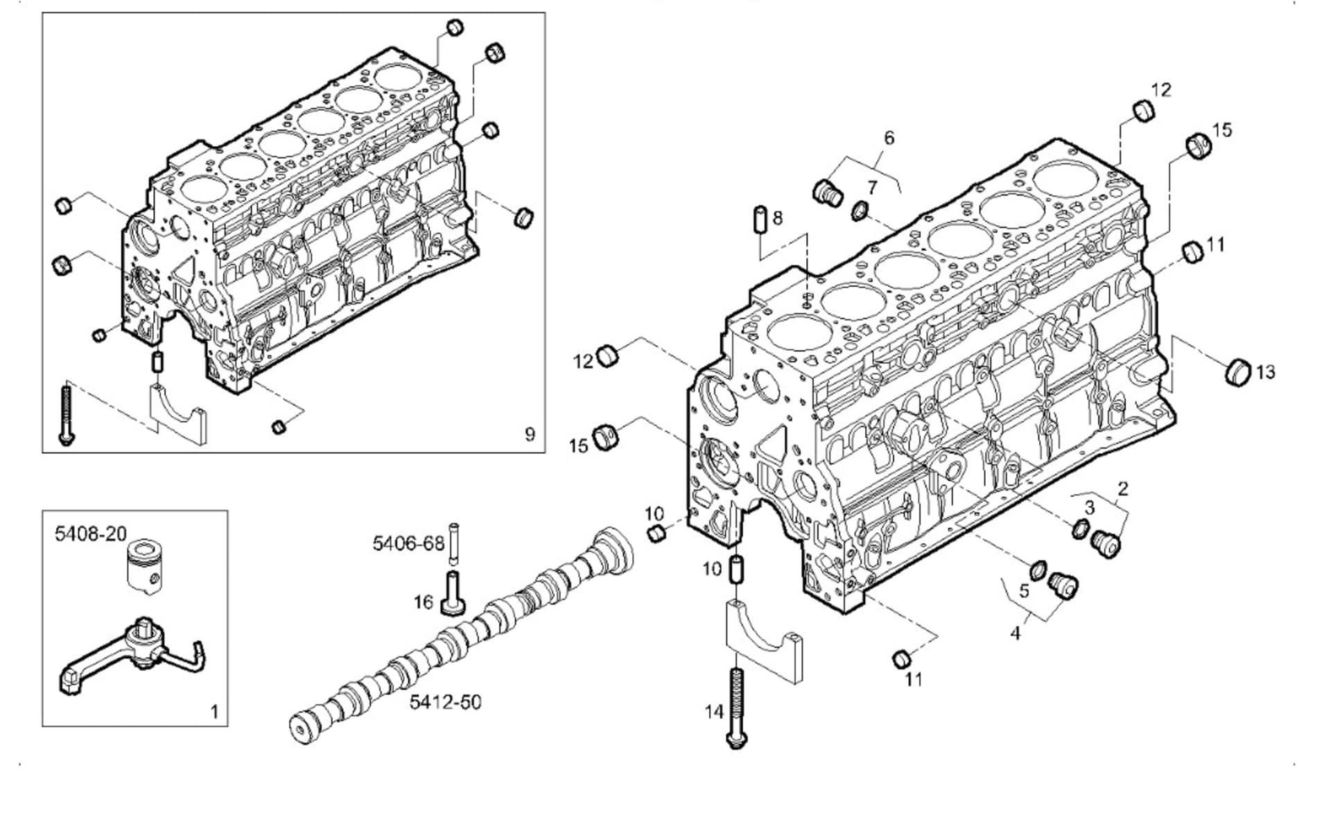 ENGINE BLOCK ASSY