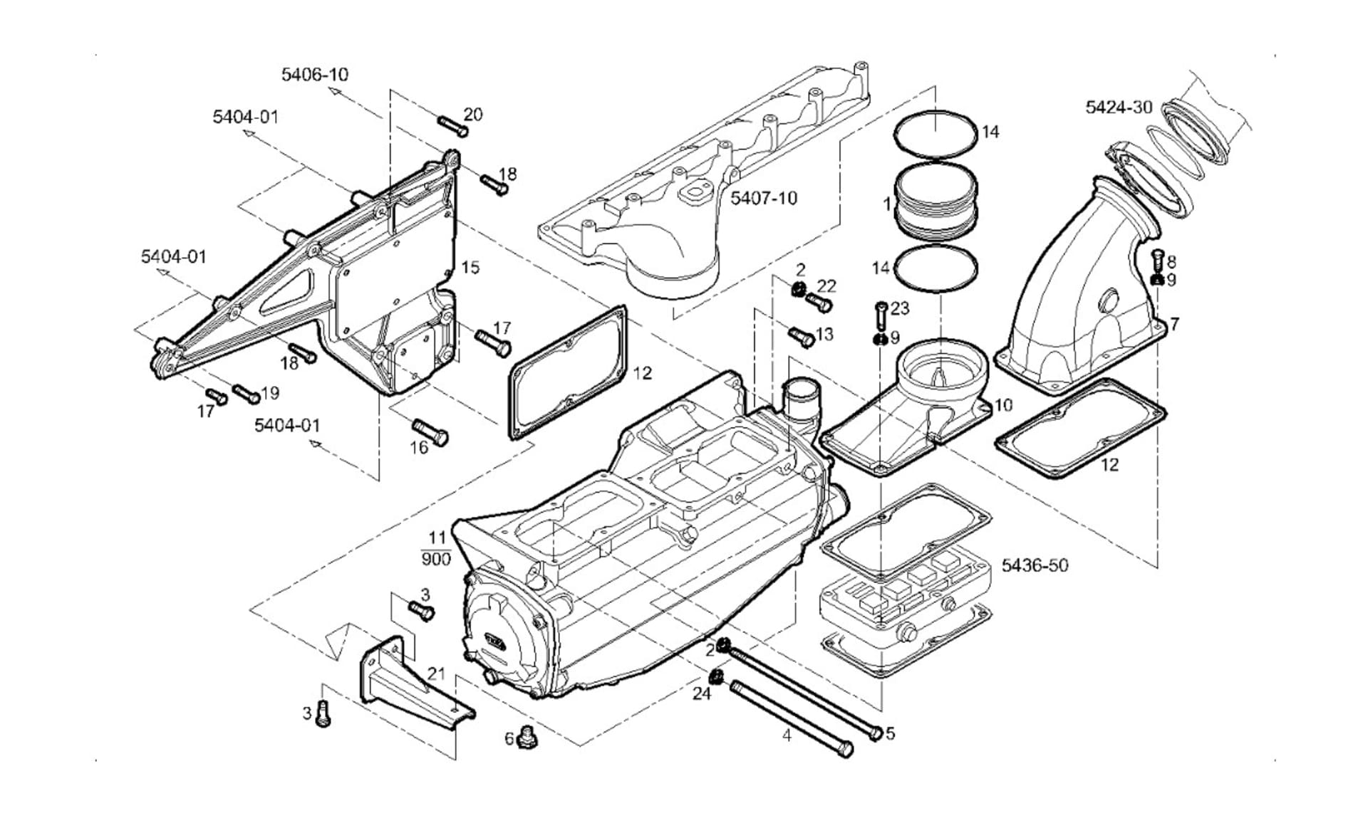 AIR-WATER HEAT EXCHANGER