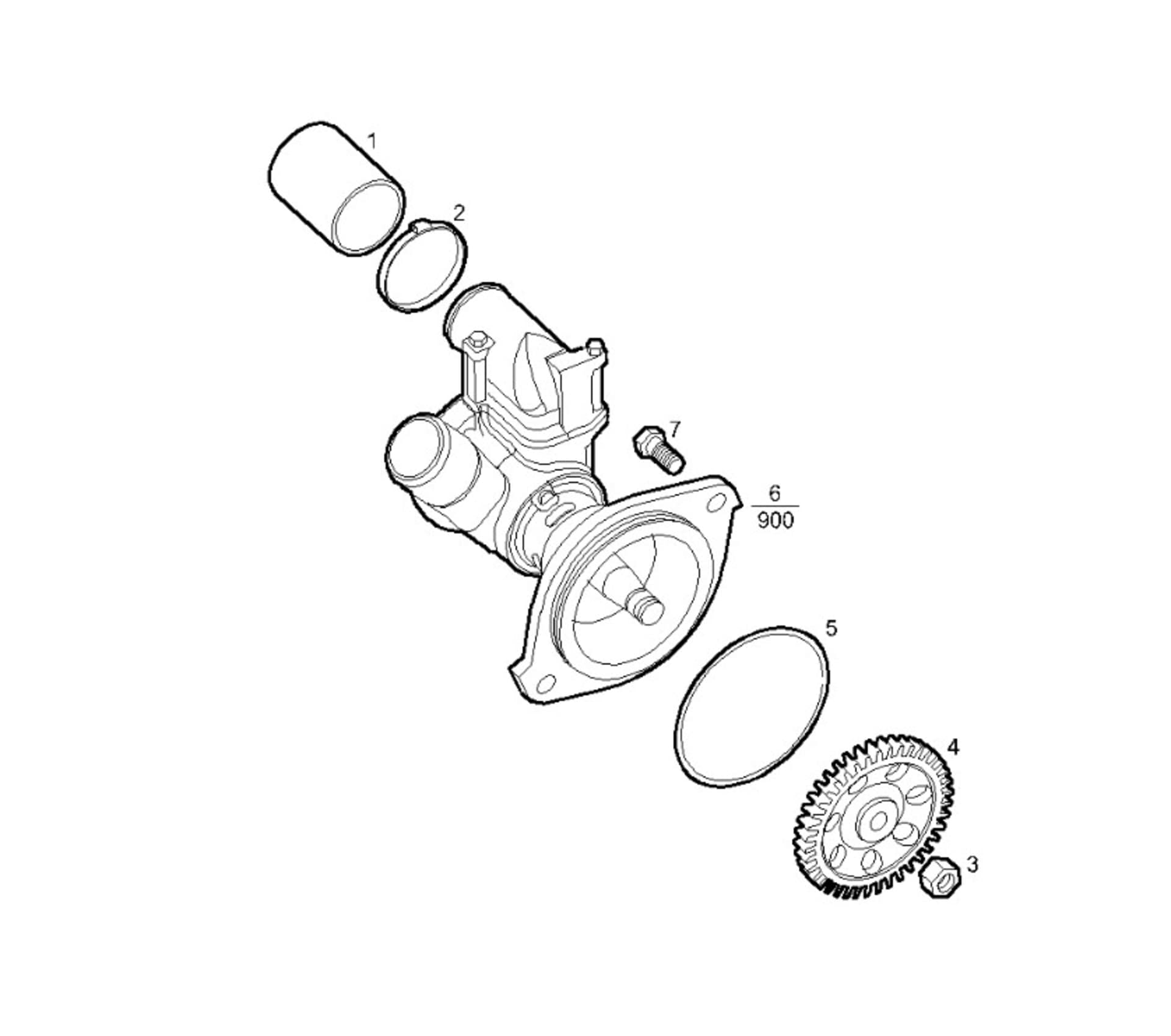 SEA WATER PUMP