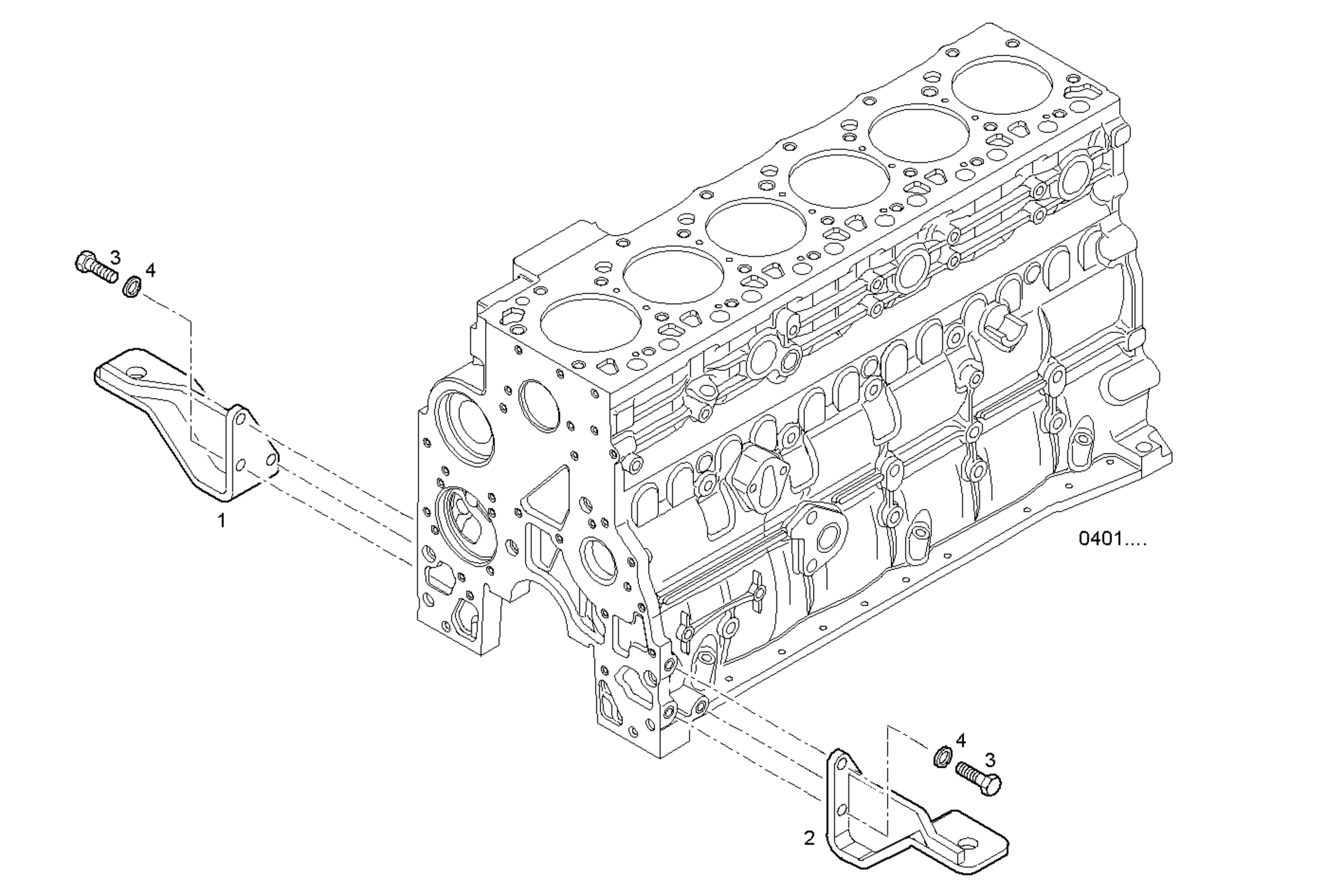 FRONT ENGINE MOUNTING