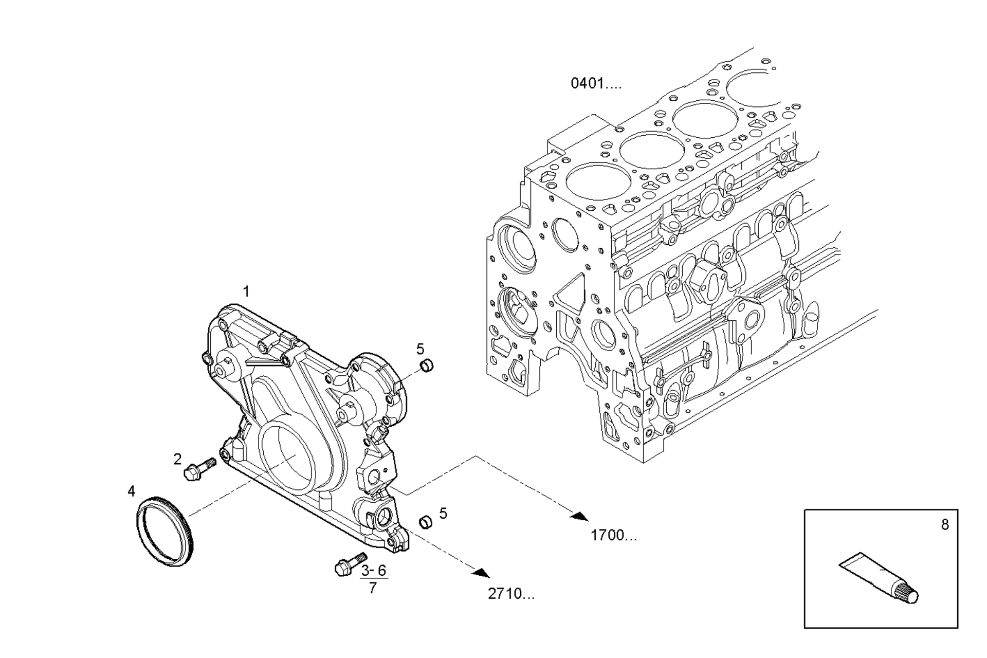 FRONT CRANKCASE COVER