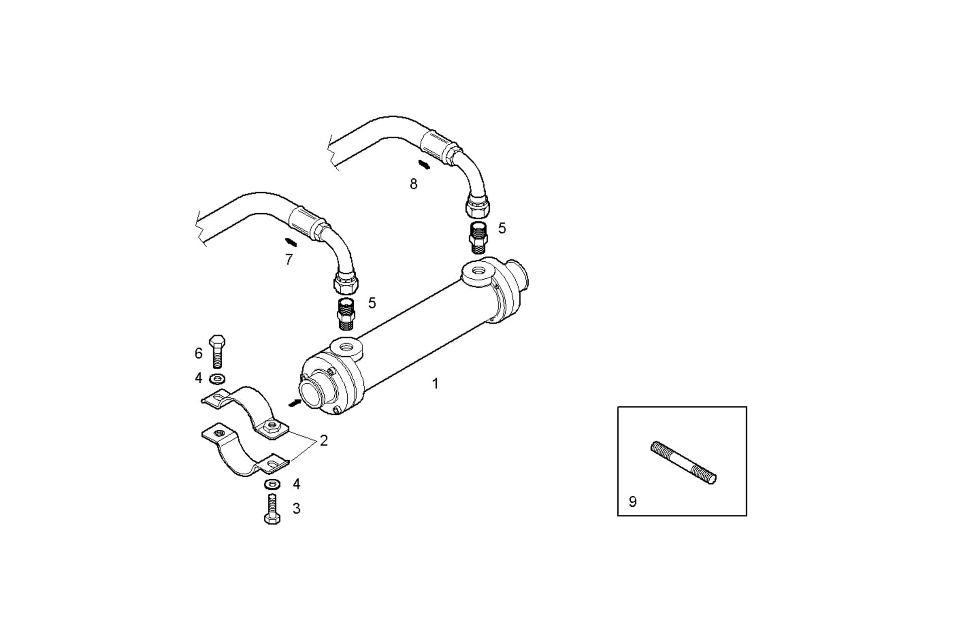 ARRANGED FOR TECHNODRIVE MARINE GEAR