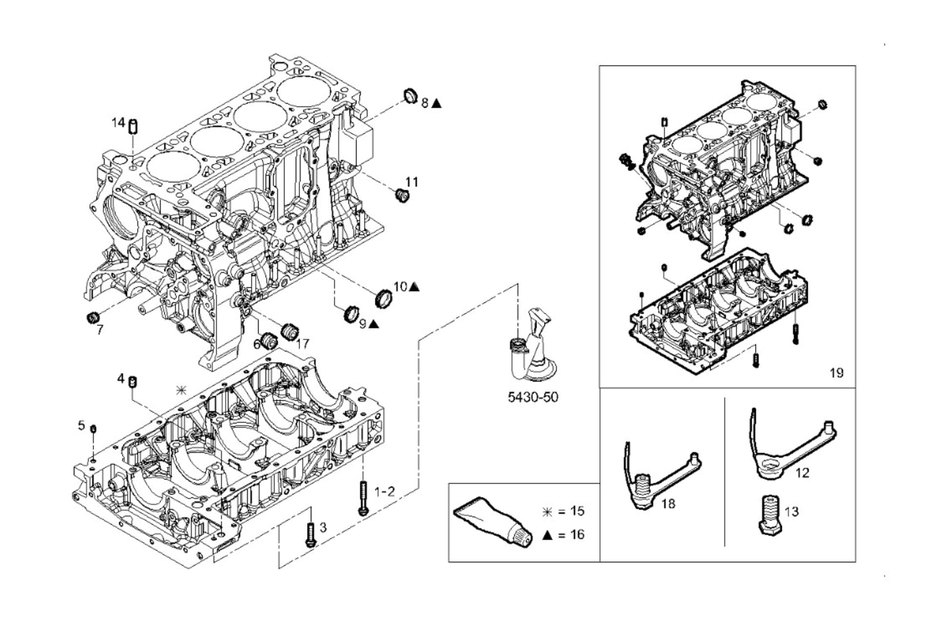 ENGINE BLOCK ASSY