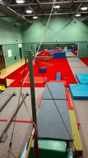 Gymnastics Party Set up Photo 4