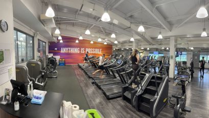 Before photo showing Energise gym