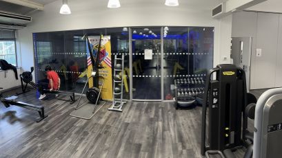 Before photo showing Energise gym