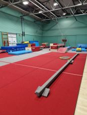 Gymnastics Party Set up Photo 1