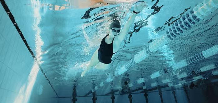 Woman Swimming