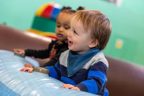 Children at soft play