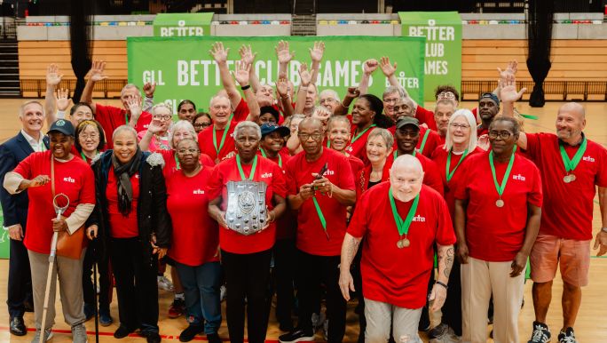 Team Croydon Celebrating their Club Games 2025 win