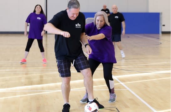 Over 50s football Shankill