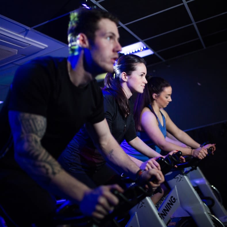 Modern Indoor Cycle studios