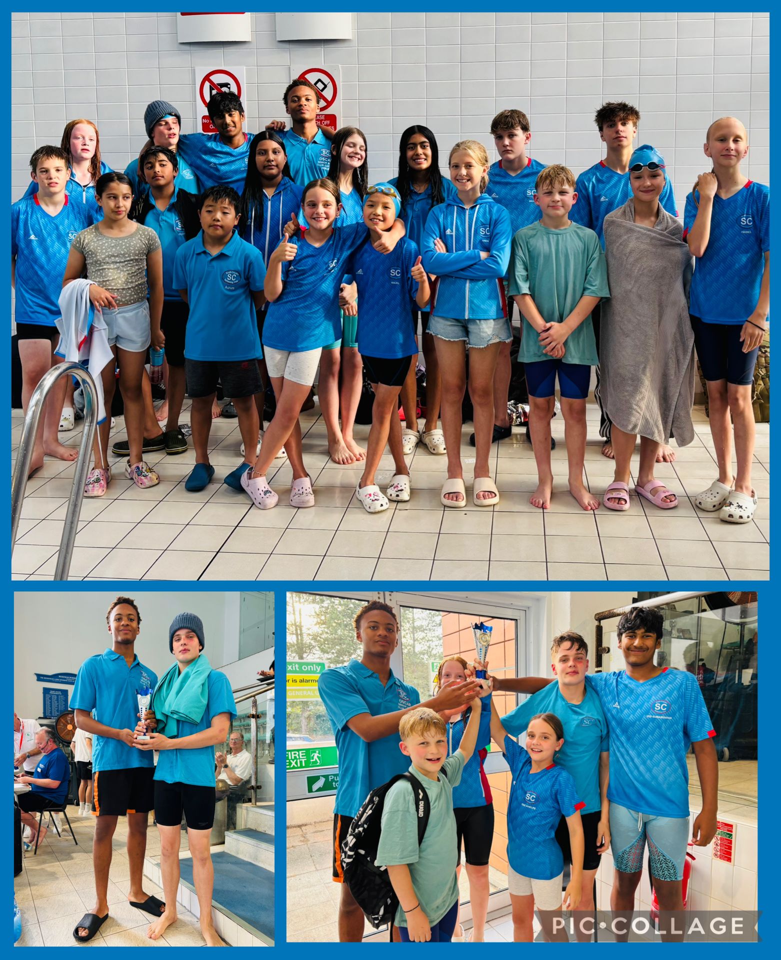 South Croydon Swim Club attendees together