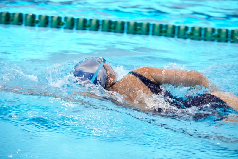 women swimming classes