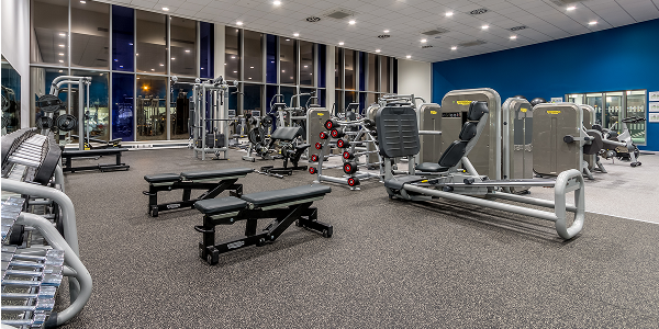 a view of the Resistance Zone at the gym at East Manchester a view of the Resistance Zone at the gym at East Manchester