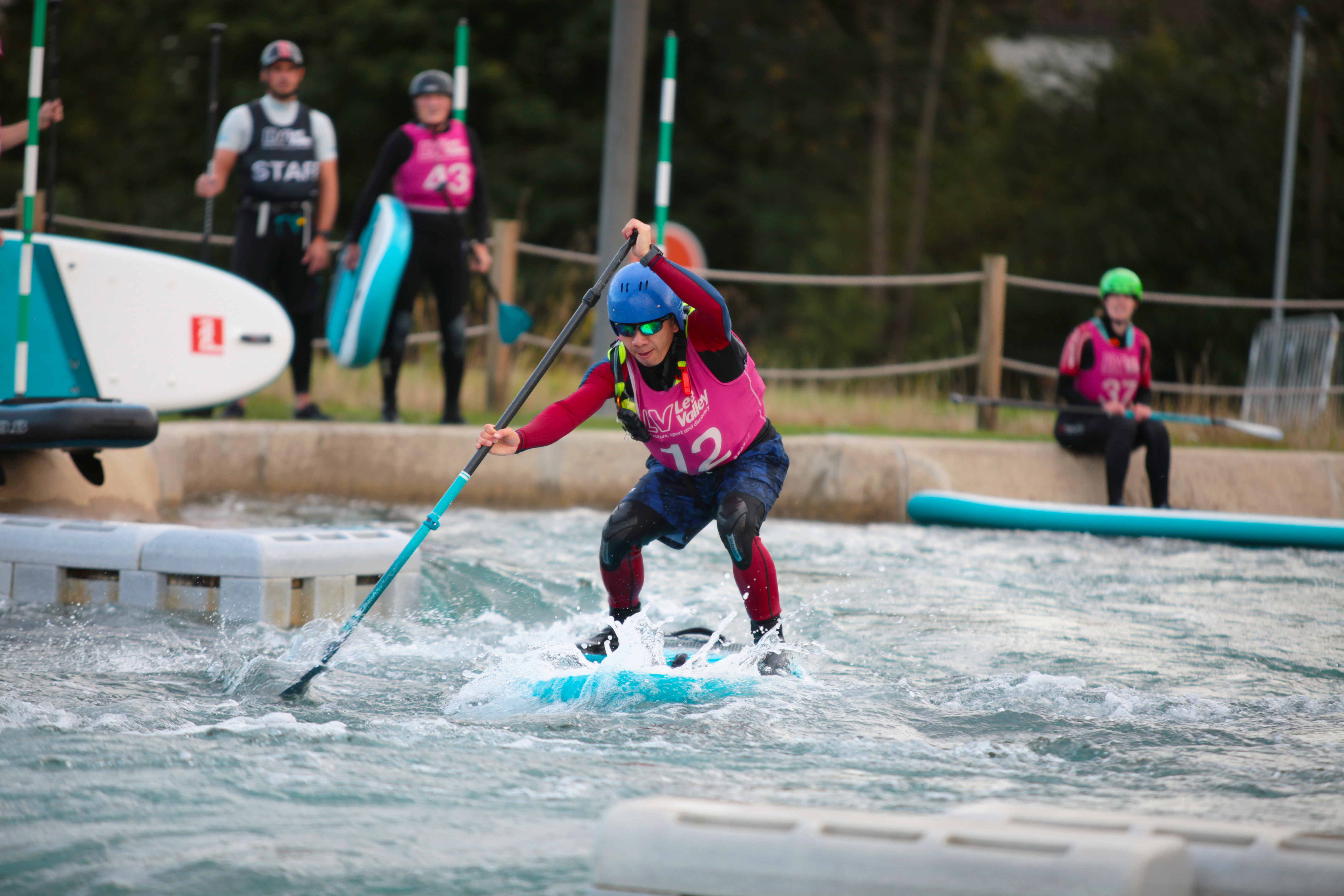 White Water Paddleboarding on the Legacy Course Image