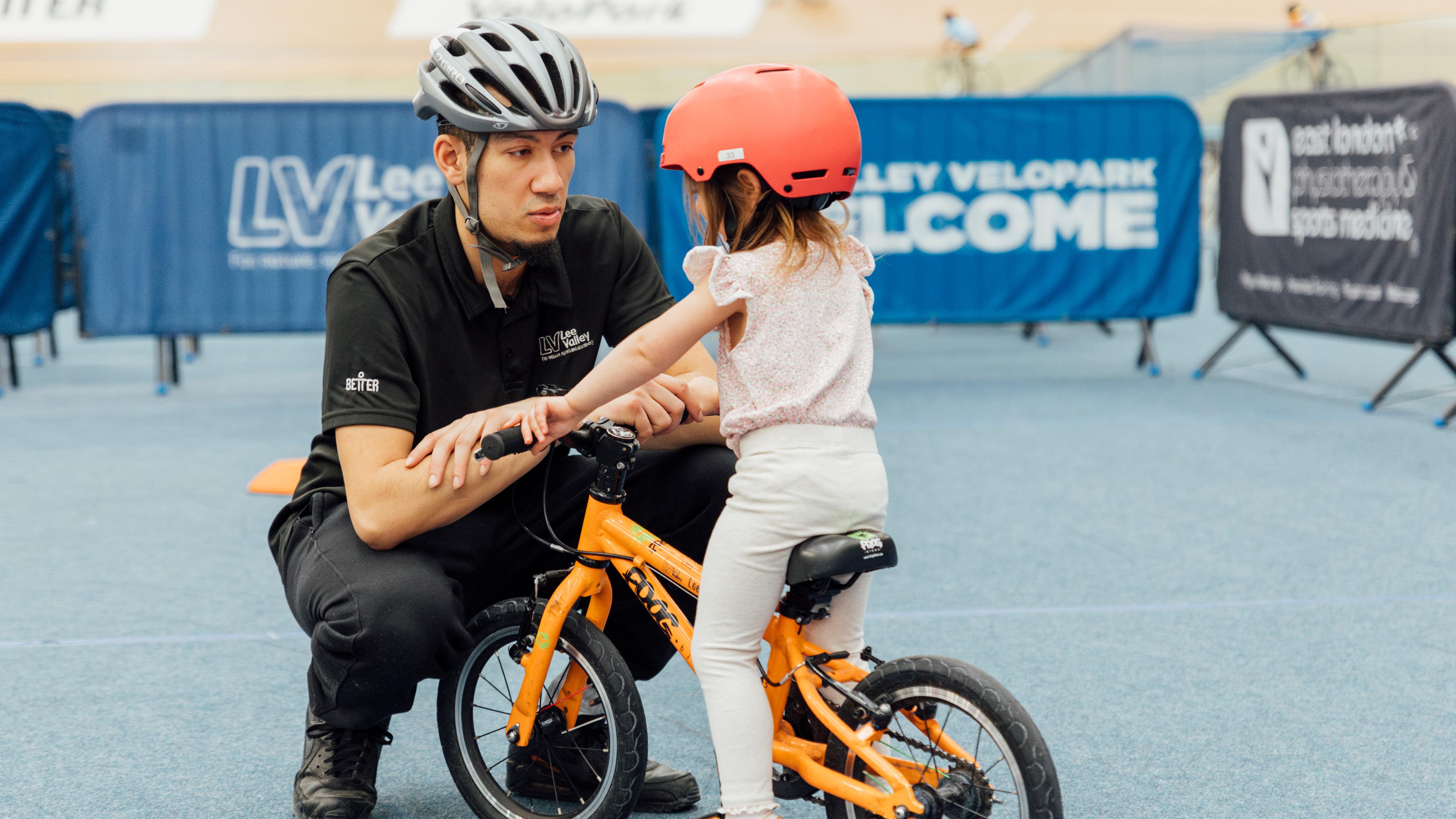 Youth 1:1 Learn to Ride Lessons at Lee Valley VeloPark