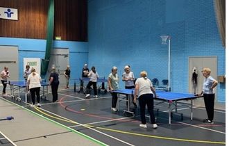Table tennis challenge