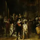 The Night Watch by Rembrandt in the Rijksmuseum