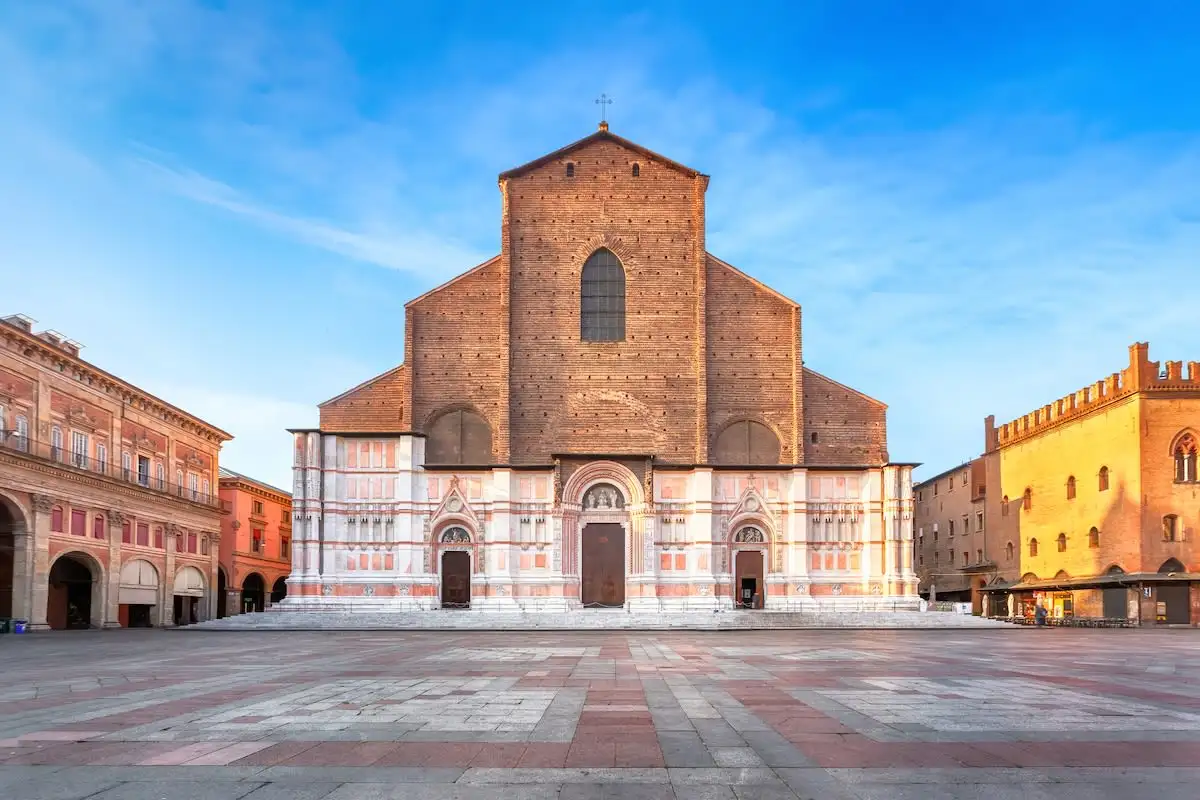 Basilica of San Petronio in Bologna Italy