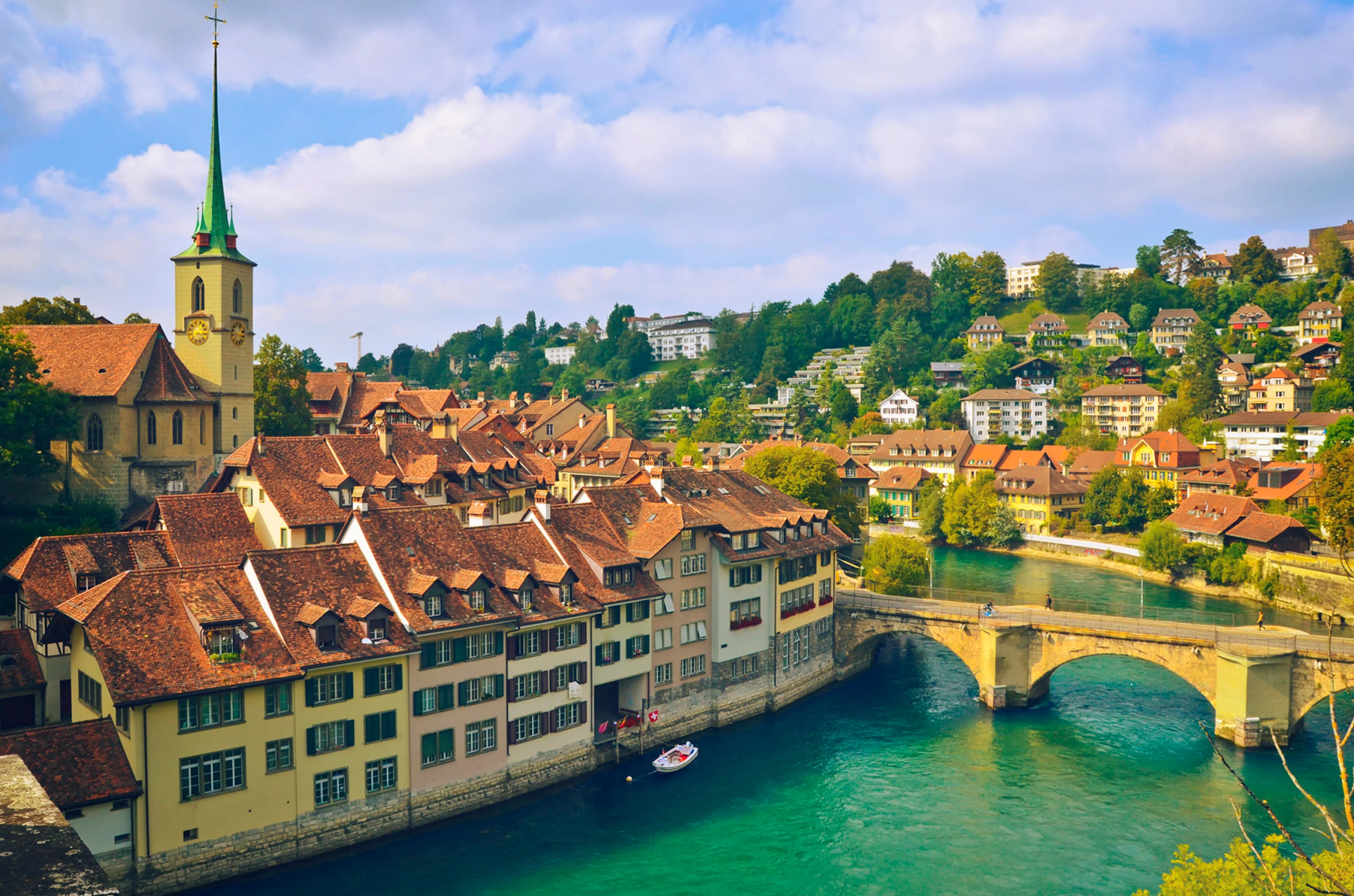 Historic Buildings in Old Town Bern