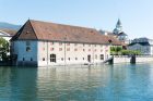 Historic Lakeside Building in Solothurn
