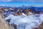 Snow on the Peak of Mount Titlis in Switzerland