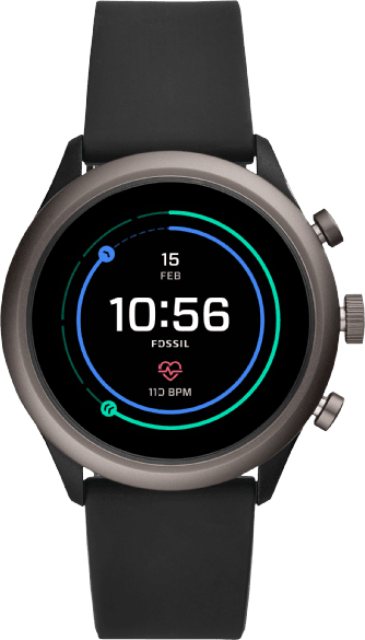 Gris Fossil FTW 4019 Sport Smartwatch.1