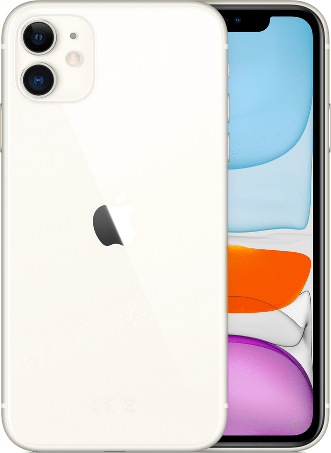 Blanco Apple iPhone 11 - 128GB - Dual Sim.1