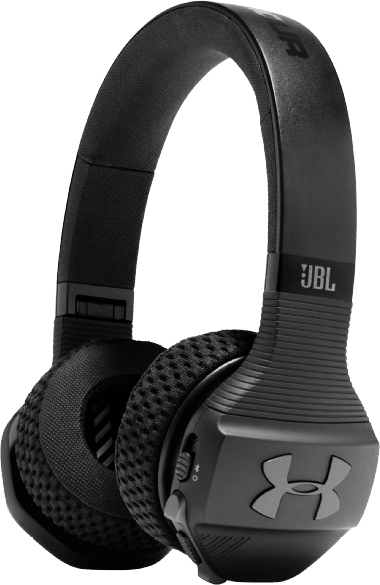 Black/Silver JBL Under Armour On-ear Bluetooth Headphones.1