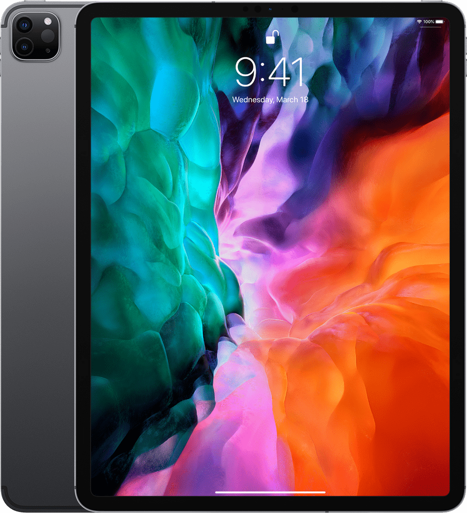 Space Grey Apple 12.9" iPad Pro (2020) - LTE - iOS14 - 256GB.1