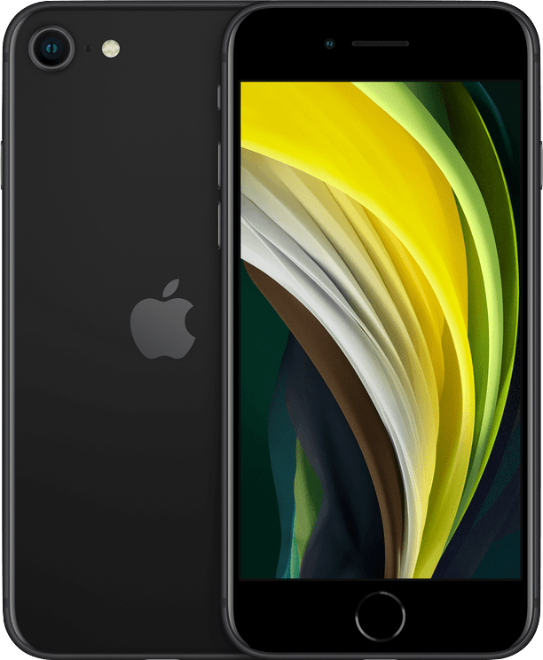 Schwarz Apple iPhone SE (2020) - 64GB - Dual Sim.1