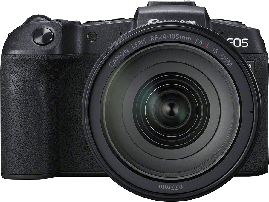 Black Canon EOS RP + RF 24-105mm f/4 IS USM Lens kit.1
