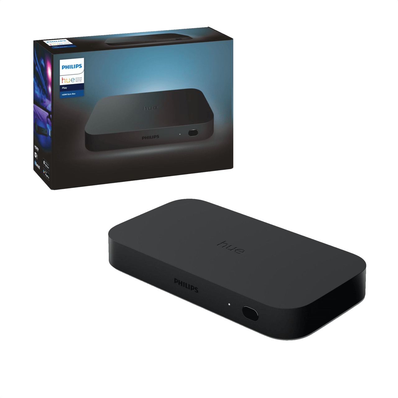 Black Philips Hue Play HDMI Sync Box.1