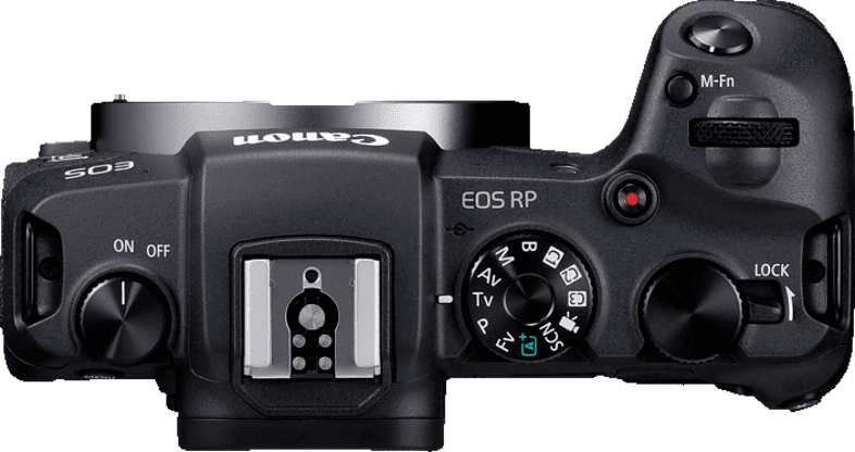 Black Canon EOS RP Body + RF 24 - 105mm IS USM Lens.4