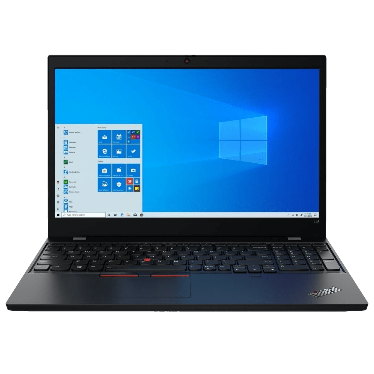 Schwarz Lenovo ThinkPad L15.1
