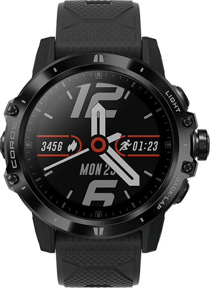 Black Coros Vertix GPS Sports watch.3
