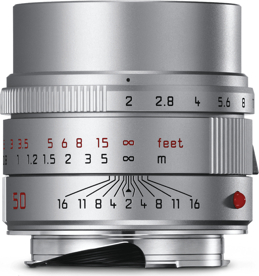 Silver Leica APO-Summicron-M 50MM F / 2 ASPH Lens.1