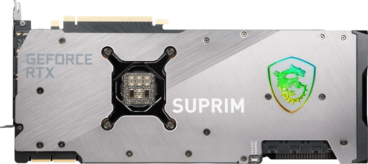 Black MSI GeForce RTX™ 3090 SUPRIM X 24G Graphics Card.3