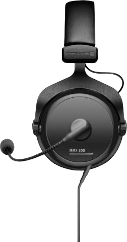 Negro Auriculares de juego de oído Beyerdynamic MMX 300 (2ª generación).2