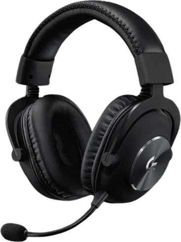 Black Logitech G Pro X Lightspeed Over-ear Gaming Headphones.1