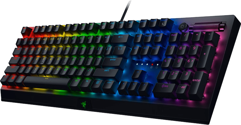 Black Razer BlackWidow V3 - Green Switch Keyboard.3
